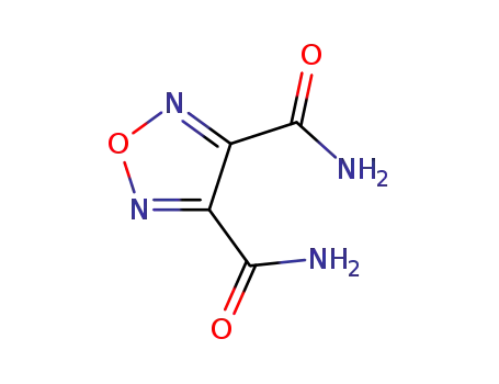 Molecular Structure of 56873-33-7 (1,2,5-Oxadiazole-3,4-dicarboxamide)