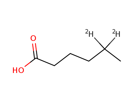 Hexanoic-5,5-d2 acid(9CI)
