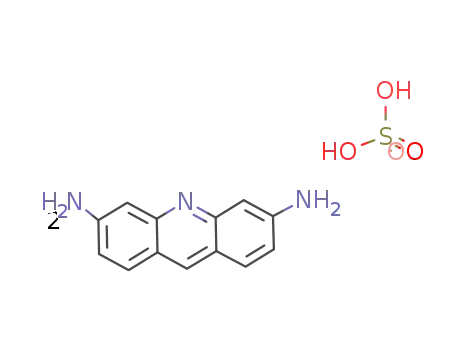 Molecular Structure of 553-30-0 (PROFLAVINE)