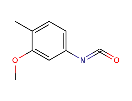 Molecular Structure of 61386-73-0 (4-ISOCYANATO-2-METHOXY-1-METHYLBENZENE)