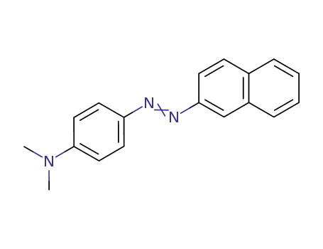 Molecular Structure of 613-65-0 (4-(N,N-DIMETHYLAMINO)BENZENEAZO-2-NAPHTHALENE)