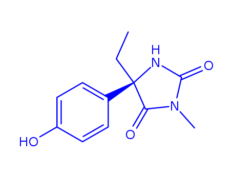 5-ethyl-5-(4-hydroxyphenyl)-3-methylimidazolidine-2,4-dione