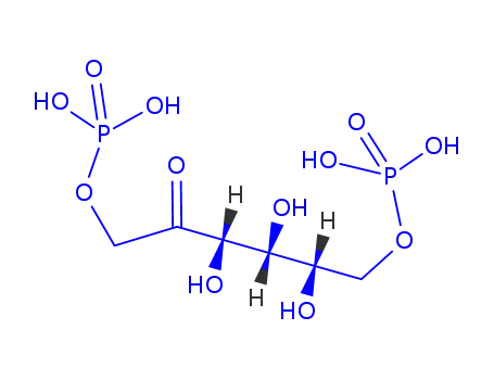 Molecular Structure of 96480-54-5 (fructose-1,6-bisphosphate)