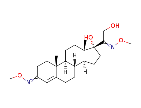 17,21-ジヒドロキシプレグナ-4-エン-3,20-ジオンビス(O-メチルオキシム)