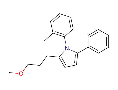 1H-Pyrrole,2-(3-methoxypropyl)-1-(2-methylphenyl)-5-phenyl-