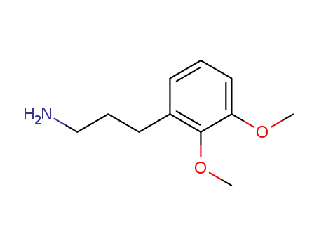 Molecular Structure of 55330-38-6 (3-(2,3-DIMETHOXY-PHENYL)-PROPYLAMINE)