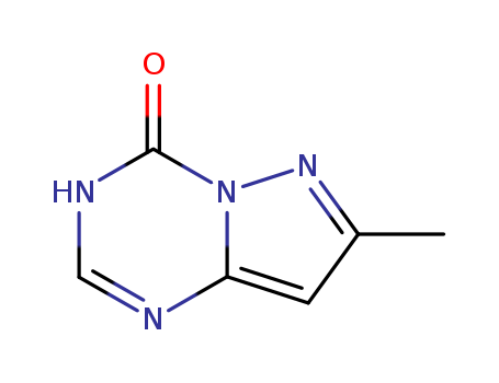 Pyrazolo[1,5-a]-1,3,5-triazin-4(3H)-one,7-methyl- cas  55457-11-9