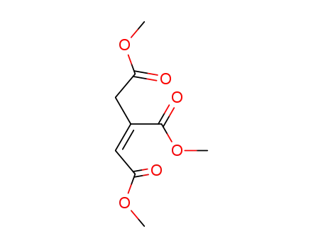 Molecular Structure of 56547-01-4 (1-Propene-1,2,3-tricarboxylic acid, trimethyl ester, (Z)-)