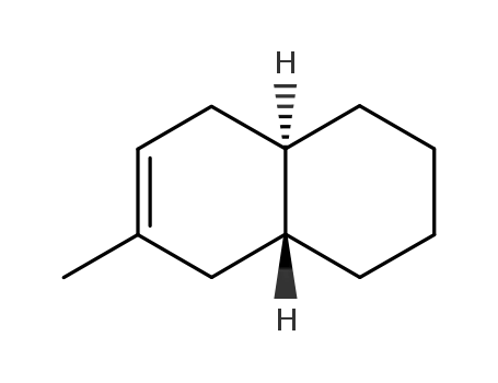 Molecular Structure of 40434-59-1 (Naphthalene, 1,2,3,4,4a,5,8,8a-octahydro-6-methyl-, trans-)
