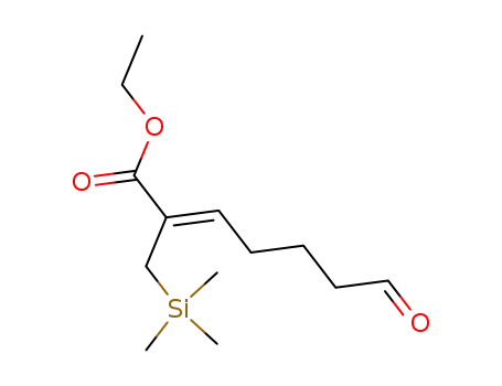 ethyl (2Z)-6-formyl-2-(trimethylsilylmethyl)-2-hexenoate