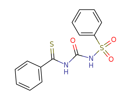 Benzenecarbothioamide,N-[[(phenylsulfonyl)amino]carbonyl]-