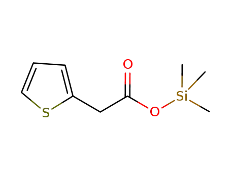 Molecular Structure of 934415-23-3 (trimethylsilyl 2-(thien-2-yl)acetate)
