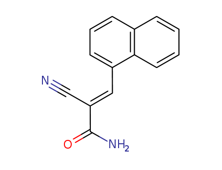 2-Propenamide,2-cyano-3-(1-naphthalenyl)-