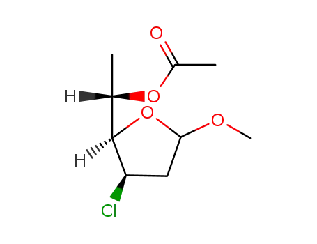 methyl 5-O-acetyl-3-chloro-2,3,6-trideoxy-β-L-xylo-hexofuranoside