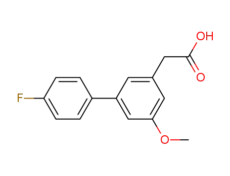 4'- 플루오로 -5- 메 톡시 -3- 비 페닐 아세트산