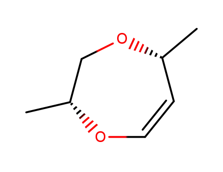 Molecular Structure of 55683-35-7 (2,3-Dihydro-2,5-dimethyl-5H-1,4-dioxepin)