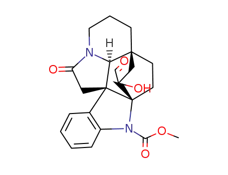 1-Carbomethoxy-10-oxo-3-hydroxykopsinine carboxaldehyde