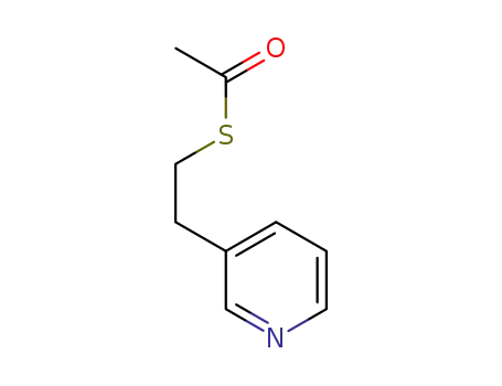 Ethanethioic acid, S-[2-(3-pyridinyl)ethyl] ester