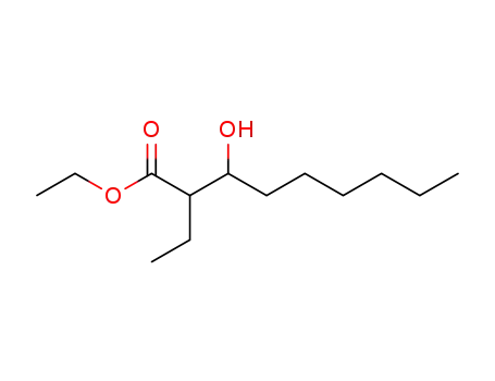 Molecular Structure of 55822-92-9 (2-Ethyl-3-hydroxynonanoic acid ethyl ester)