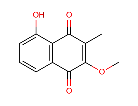 1,4-Naphthalenedione, 5-hydroxy-2-methoxy-3-methyl-