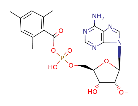 Molecular Structure of 56004-30-9 (mesitoyl-AMP)
