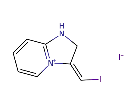 (E)-3-(iodomethylene)-2,3-dihydro-1H-imidazo[1,2-a]pyridin-4-ium iodide