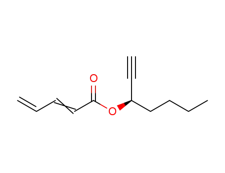 (R)-(+)-1-ethynylpentyl 2,4-pentadienoate