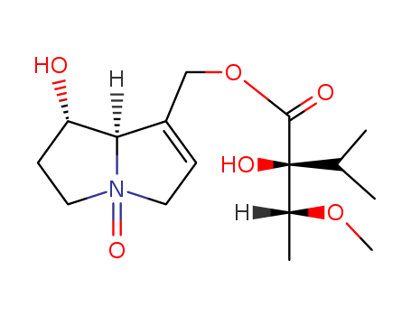 [(7S,8S)-7-hydroxy-4-oxido-5,6,7,8-tetrahydro-3H-pyrrolizin-4-ium-1-yl]methyl2-hydroxy-2-(1-methoxyethyl)-3-methylbutanoate