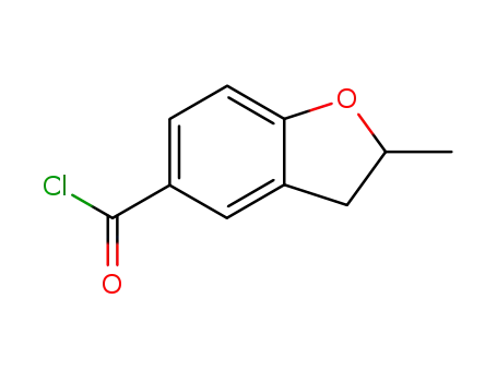 Molecular Structure of 55746-01-5 (2-methyl-2,3-dihydro-benzofuran-5-carbonyl chloride)