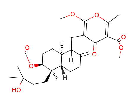 Molecular Structure of 61934-74-5 (Colletotrichin B)
