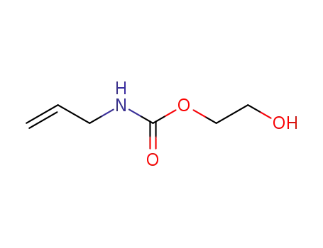 2-Propenylcarbamic acid 2-hydroxyethyl ester