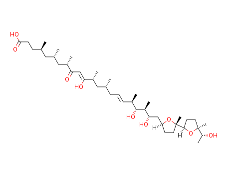 IonoMycin free acid;(4R,6S,8S,10Z,12R,14R,16E,18R,19R,20S,21S)-11,19,21-Trihydroxy-4,6,8,12,14,18,20-heptaMethyl-22-[(2S,2'R,5S,5'S)-octahydro-5'-[(1R)-1-hydroxyethyl]-2,5'-diMethyl[2,2'-bifuran]-5-yl