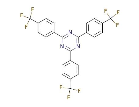Molecular Structure of 55682-71-8 (2,4,6-Tris[4-(trifluoromethyl)phenyl]-1,3,5-triazine)