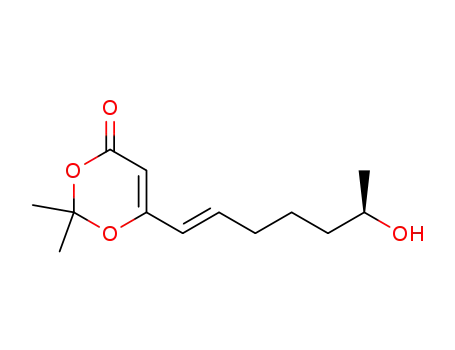 6-((E)-(R)-6-Hydroxy-hept-1-enyl)-2,2-dimethyl-[1,3]dioxin-4-one