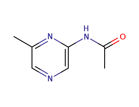 Molecular Structure of 5594-16-1 (N-(6-Methylpyrazine-2-yl)acetamide)