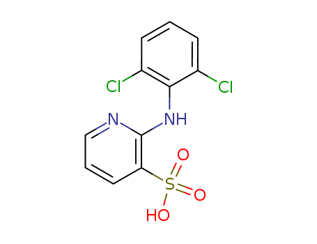 3-Pyridinesulfonicacid, 2-[(2,6-dichlorophenyl)amino]-