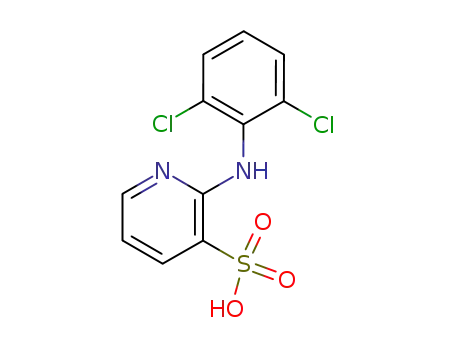 2-(2,6-Dichloroanilino)pyridine-3-sulfonic acid