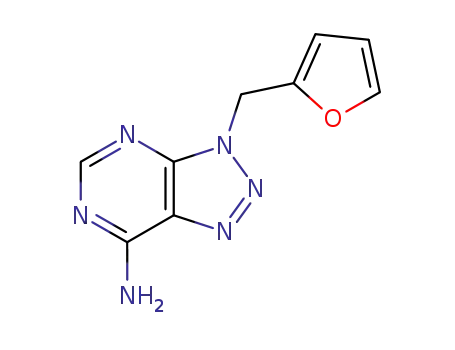 3-(2-フラニルメチル)-3H-1,2,3-トリアゾロ[4,5-d]ピリミジン-7-アミン
