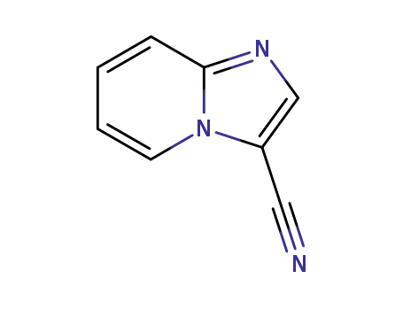 Molecular Structure of 6200-59-5 (Imidazo[1,2-a]pyridine-3-carbonitrile)