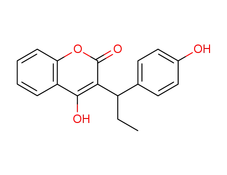Molecular Structure of 55789-09-8 (4'-hydroxyphenprocoumon)