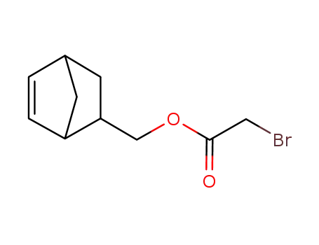 Molecular Structure of 61898-25-7 (bicyclo[2.2.1]hept-5-en-2-ylmethyl bromoacetate)