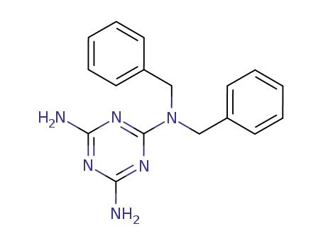 2-N,2-N-dibenzyl-1,3,5-triazine-2,4,6-triamine
