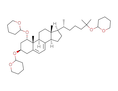 1α,3β,25-tris(tetrahydropyranyloxy)cholesta-5,7-diene