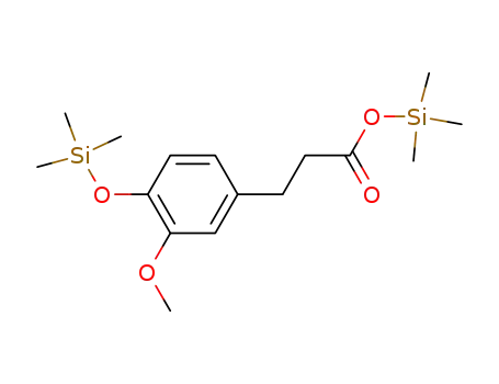 3-[3-메톡시-4-[(트리메틸실릴)옥시]페닐]프로피온산 트리메틸실릴 에스테르