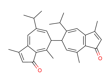 <5,6'-biguaiazulene>-3,3'-(5H,6'H)-dione