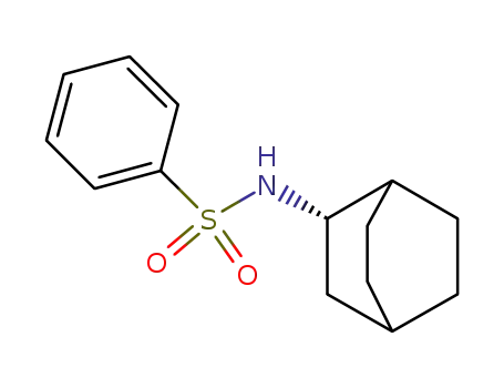 Molecular Structure of 5568-36-5 (N-(bicyclo[2.2.2]oct-2-yl)benzenesulfonamide)
