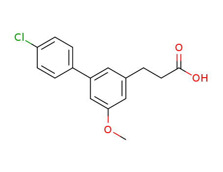 4'-CHLORO-5-METHOXY-3-BIPHENYLPROPANOIC ACID
