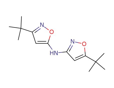 Molecular Structure of 136320-07-5 (N-(3-tert-butylisoxazol-5-yl)-5-tert-butyl-3-aminoisoxazole)