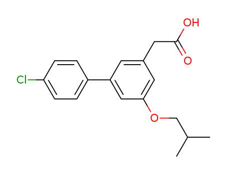 4'-CHLORO-5-ISOBUTOXY-3-BIPHENYLACETIC ACID