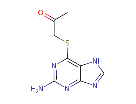 2-Propanone,1-[(2-amino-9H-purin-6-yl)thio]-